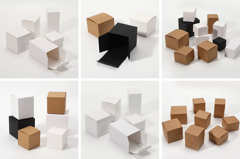 Kraft Packaging Boxes For Packing Diy Handmade Soap Gift Boxes Cosmetic